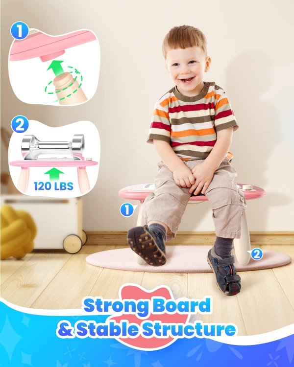 Magnetic Drawing Board(Pink)