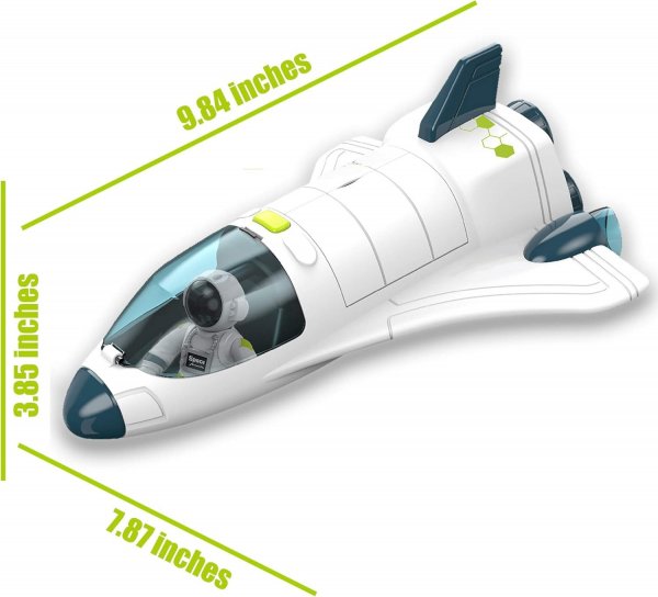 Space Rocket Shuttle Toy Set