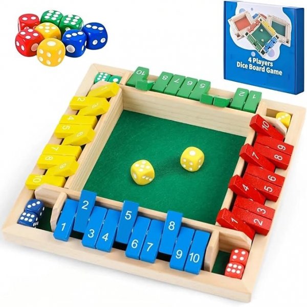 Shut The Box Game Dice Game