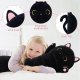 Long Black Cat